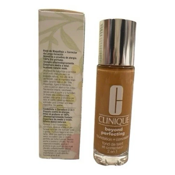 Clinique Beyond Perfecting Foundation + Concealer WN 112 Ginger New - Picture 4 of 6